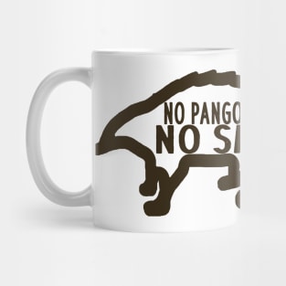 No pangolin smile love nature picture vibes animal Mug